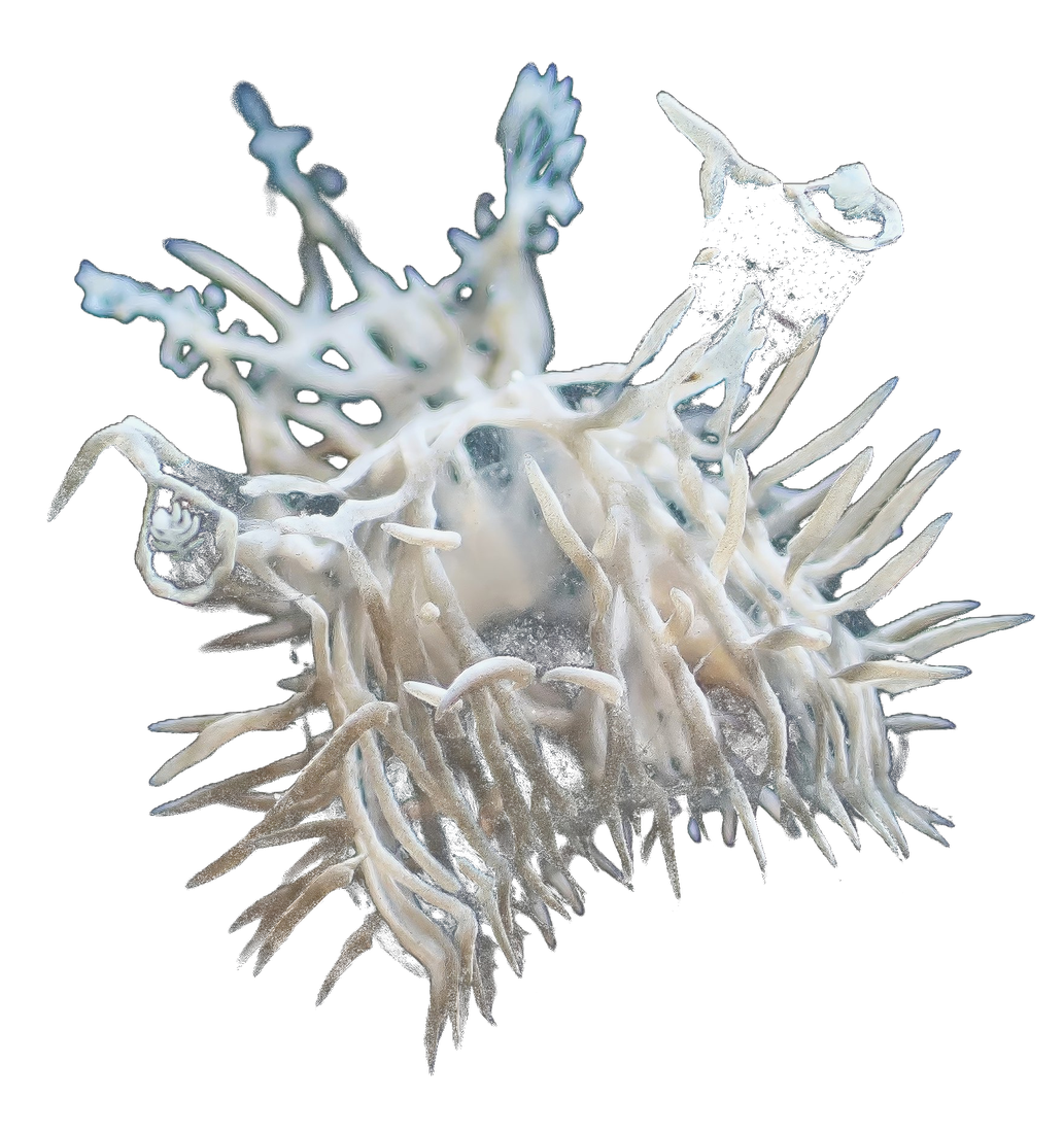 Melibe colemani — Ghost Nudibranch, Romblon Philippines