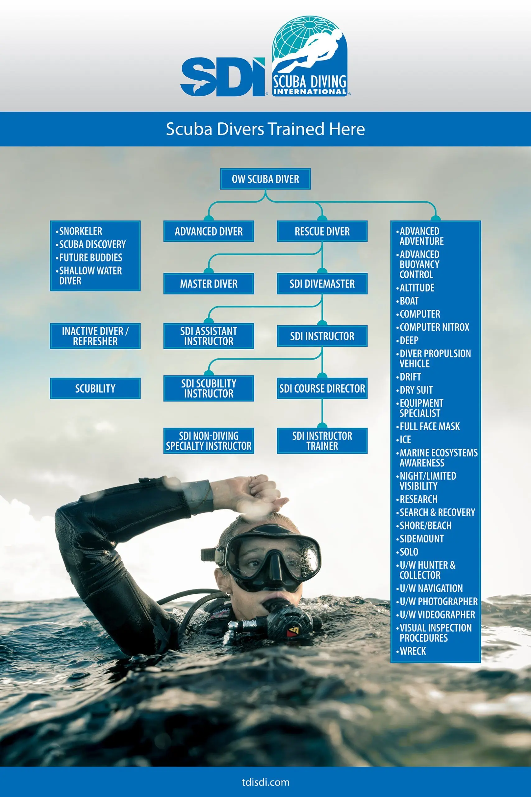 SDI Course Flowchart