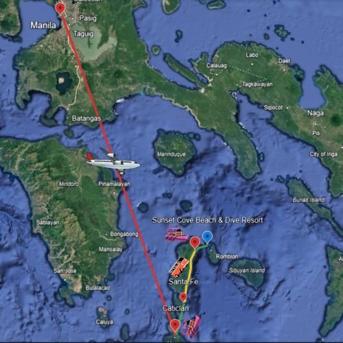 By Plane & Sea from Manila to Romblon, Romblon via Caticlan